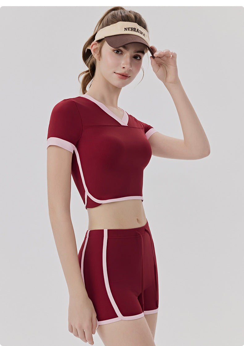 1861# A Women Yoga Shirts Or Shorts