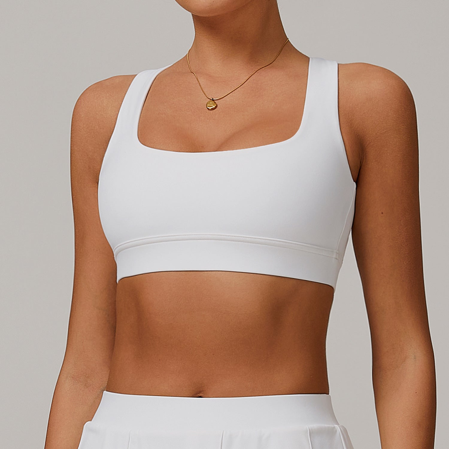 821# A Women Yoga Bra Skirts Set