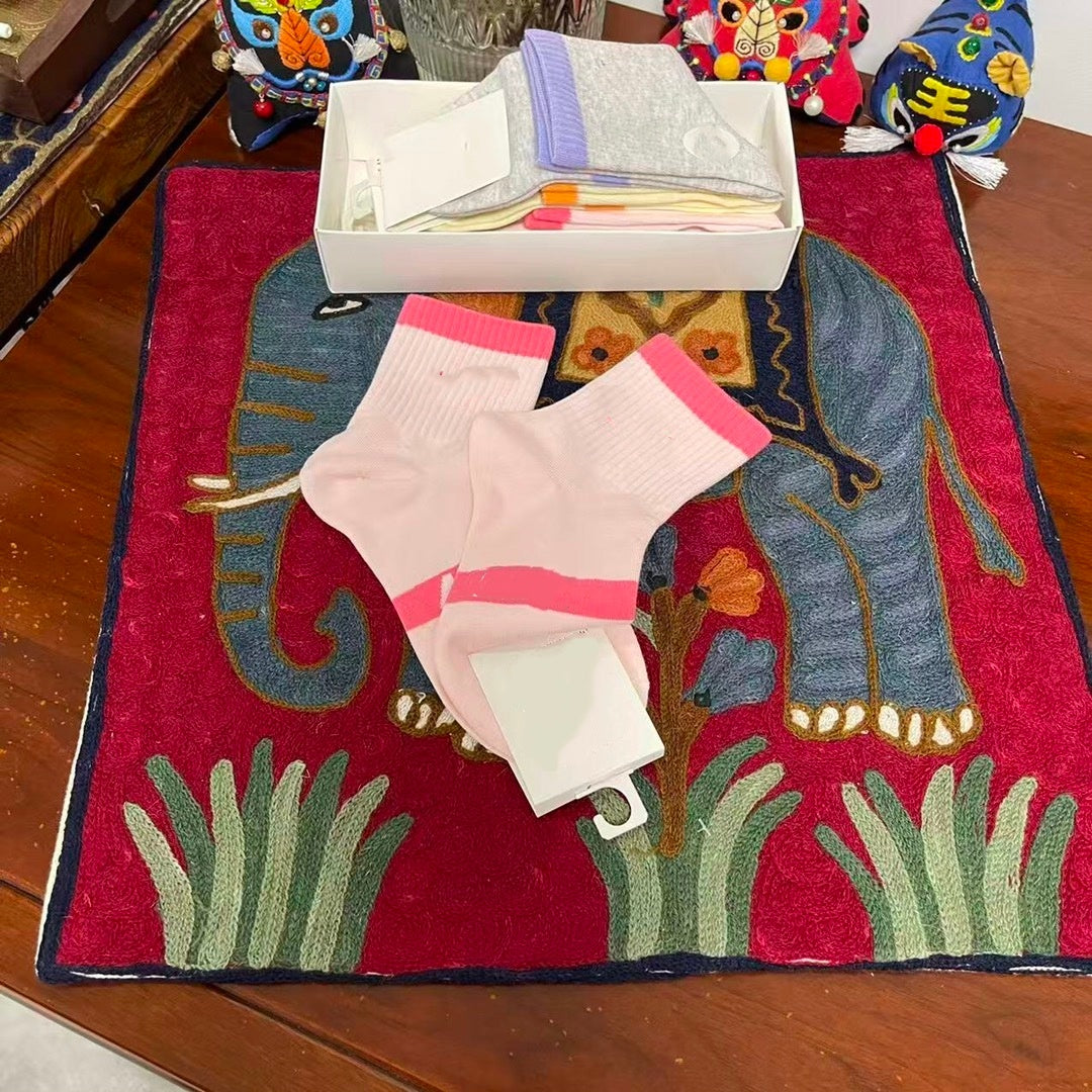 E6401# XY Unisex Socks 5Pairs/Set