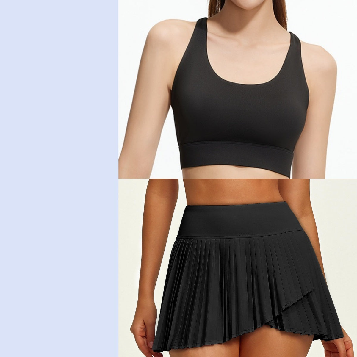 L6342#  Women Yoga Bra Or Skirts