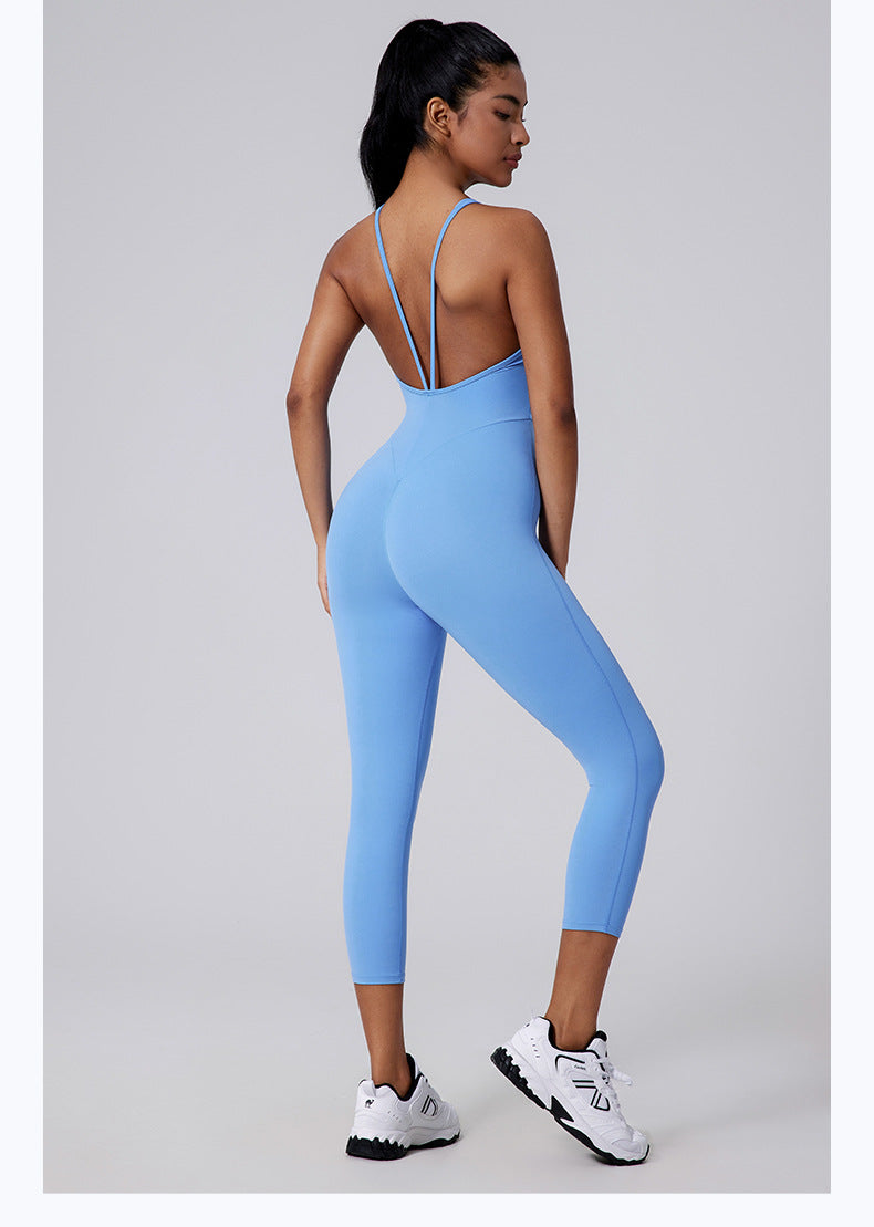 790# A  Women Yoga Jumpsuit