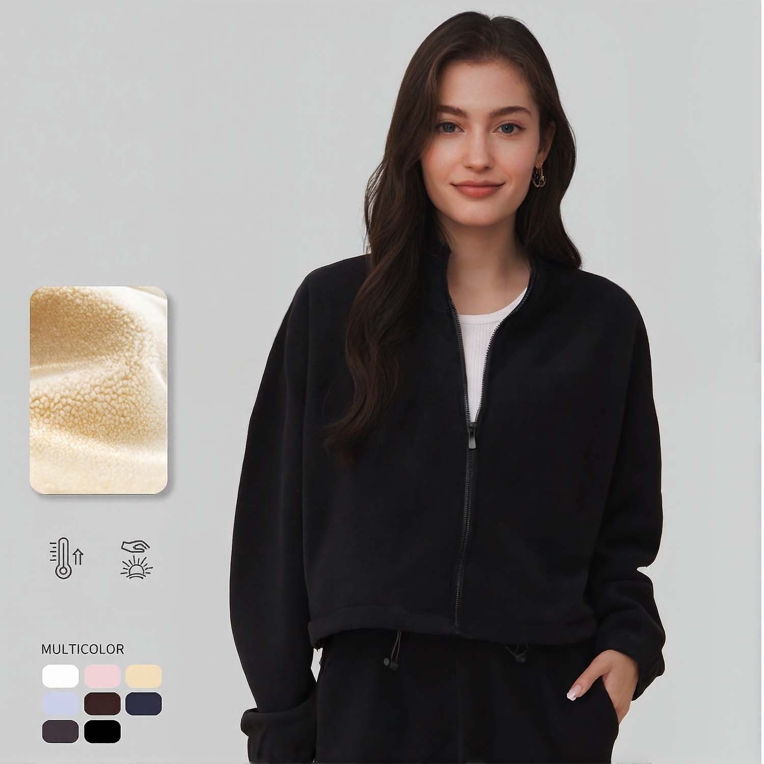 1780# A 3D  Women Fleece Jacket or Pants