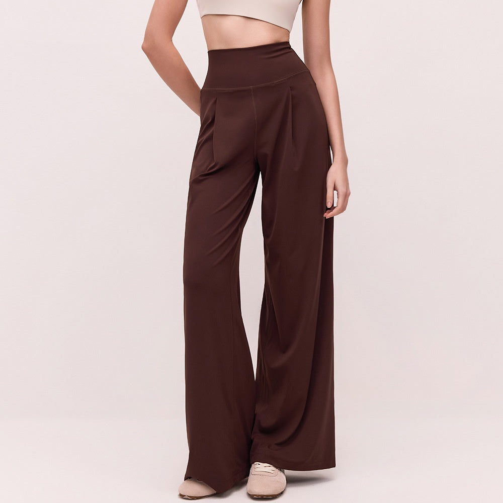 L6464 Women Wide Leg Pants