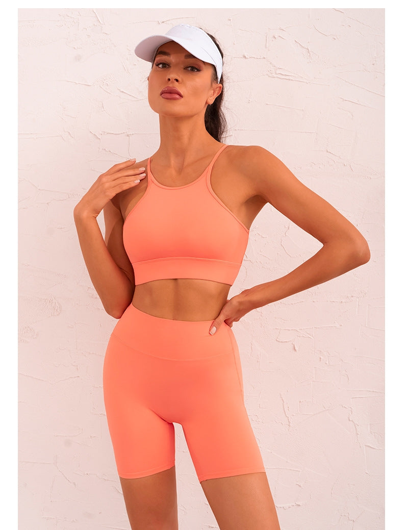 459# AL Women Yoga Bra Shorts Set