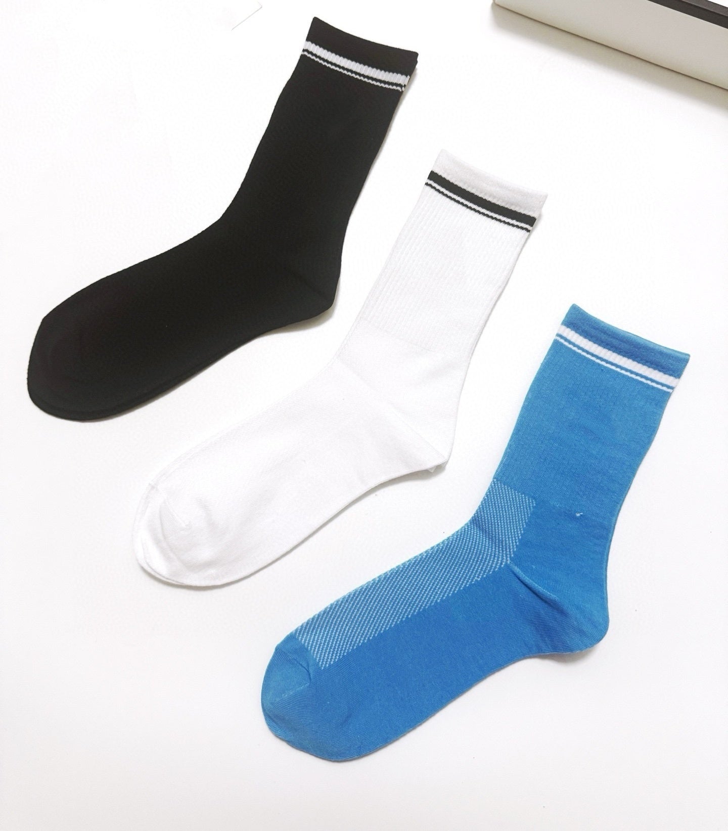 1362# A Unisex Cotton Socks 3Pairs/set