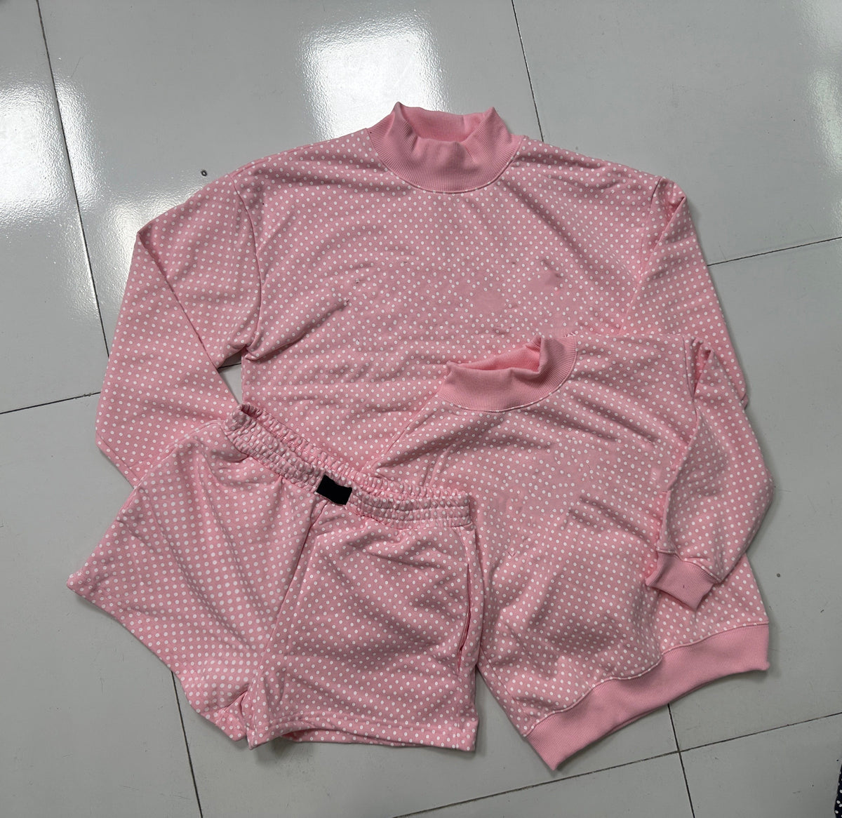 E7366# Kids and Adults Sweatshirts Shorts Set