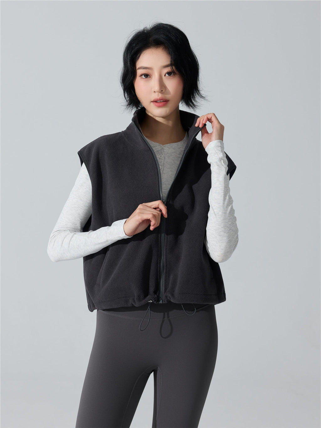 1790# A 3D Silver Women Vest