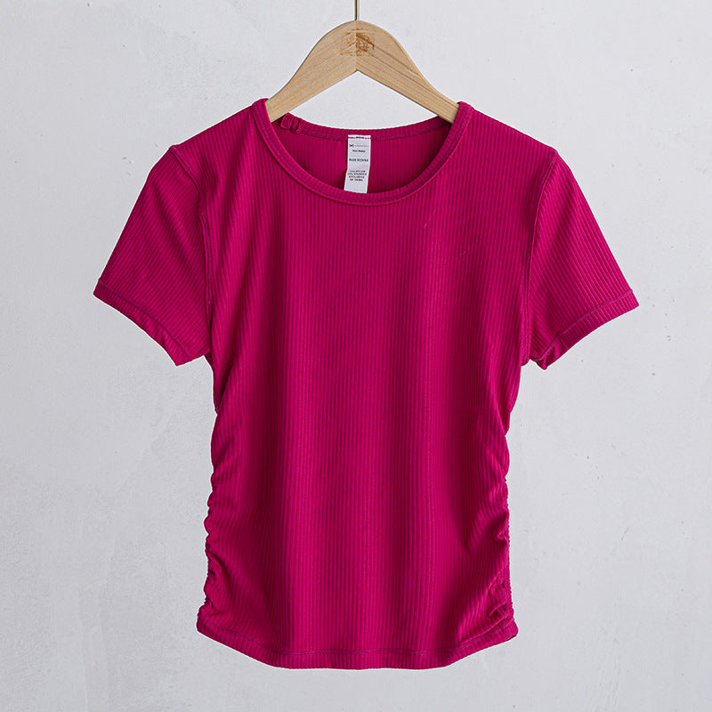 L5679# Ribbed T-Shirt