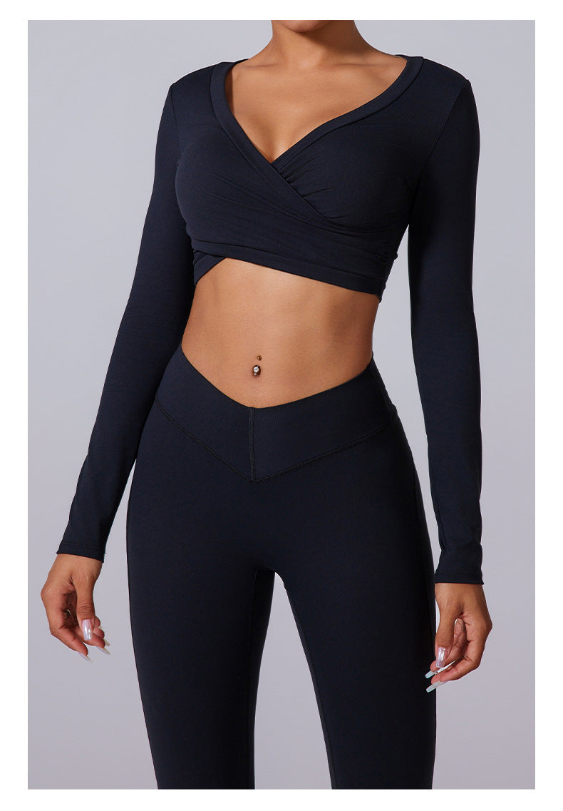 796# A  Women Yoga Shirts Pants Set
