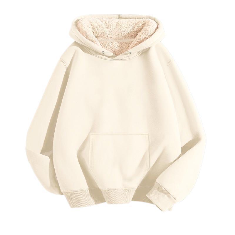 1459# A 3D LOGO Unisex Cotton Velvet Hoodie