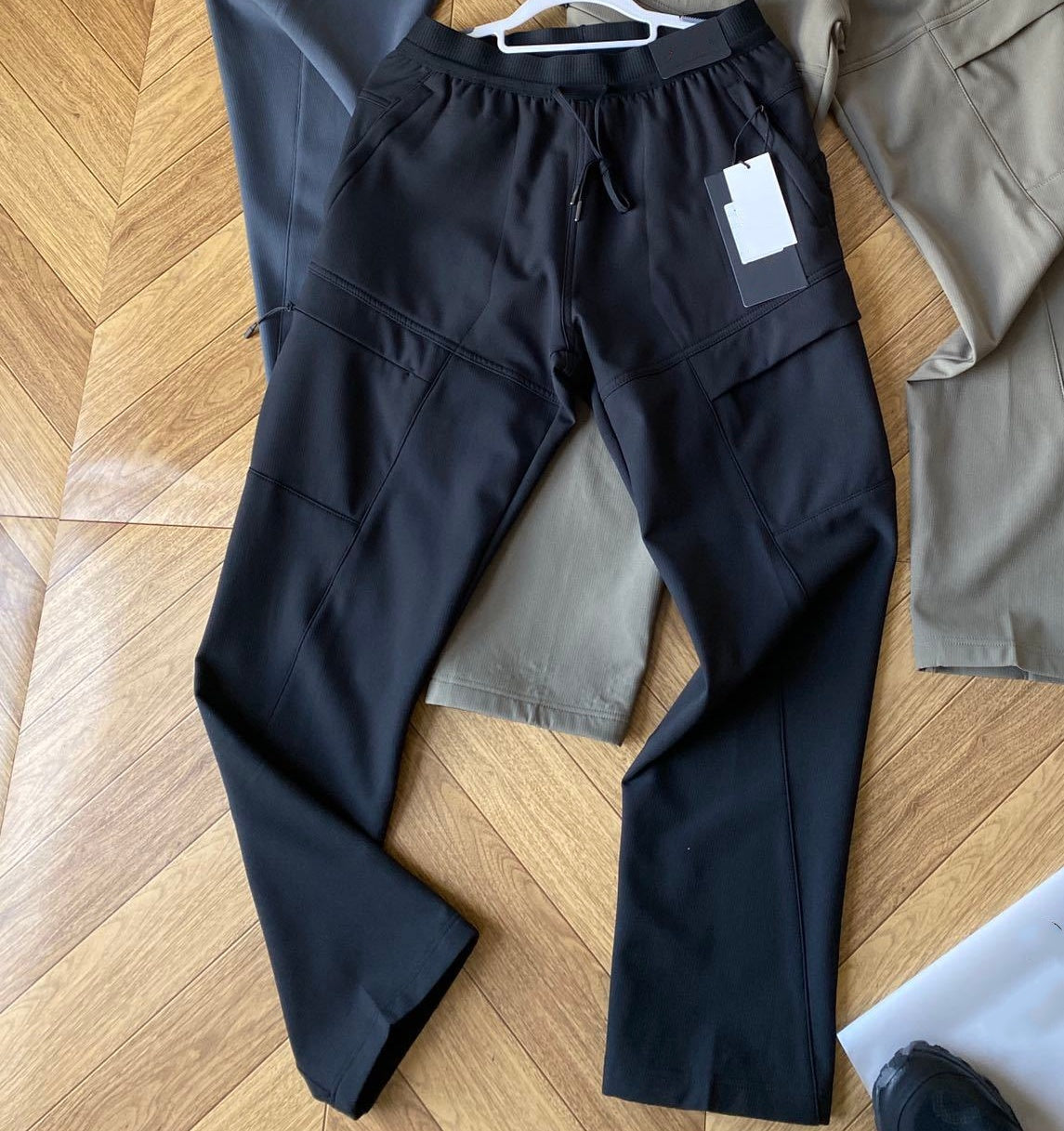 L5466# GX Men Fleece Cargo Pants