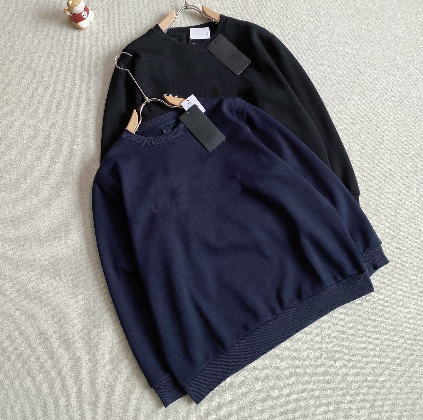 L5463# GX Men Round Neck Fleece Pullover