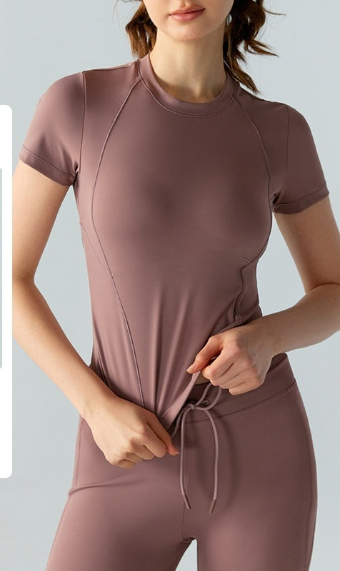 L2186#  Yoga Shirts and Pants Set