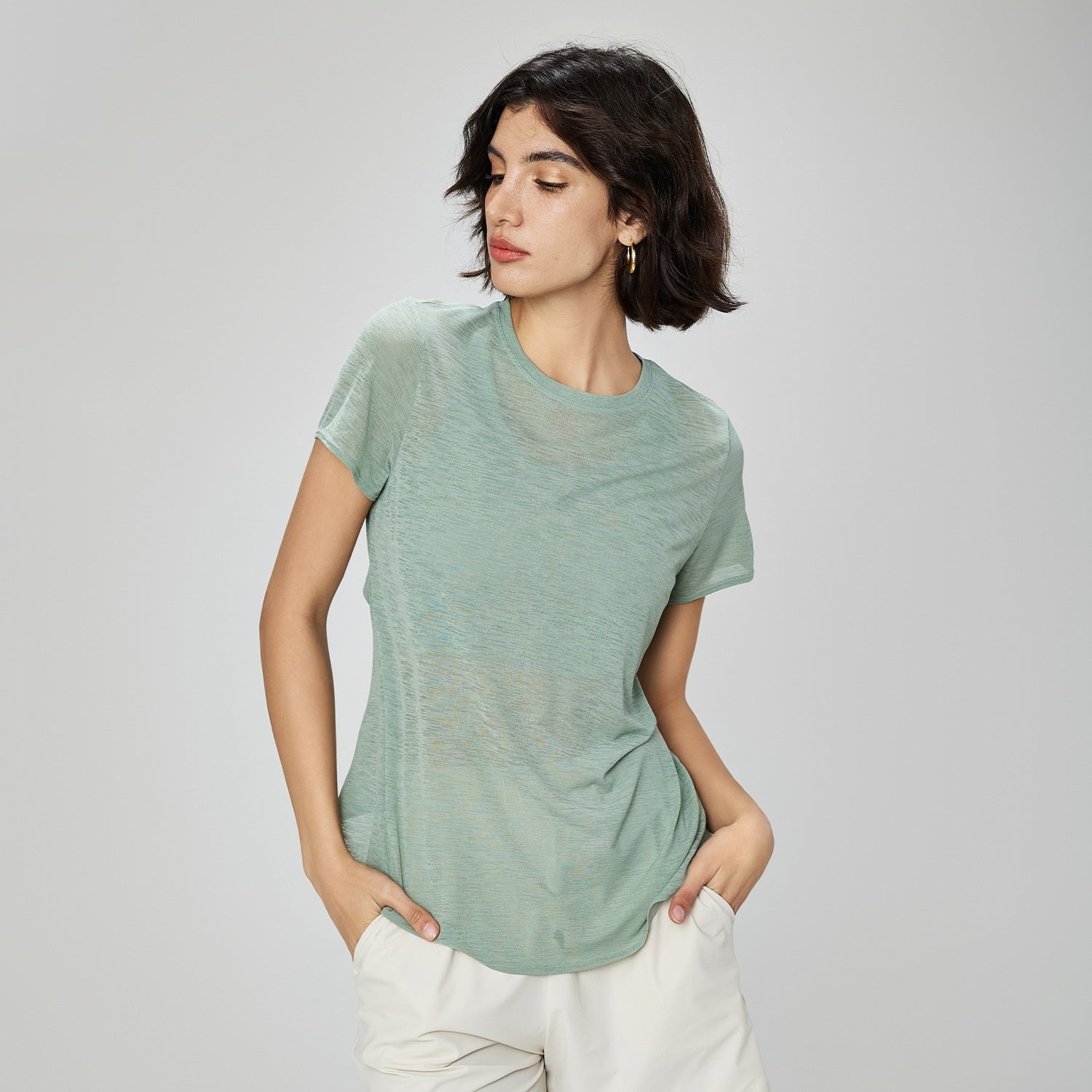 L2281#  Women Yoga Shirts