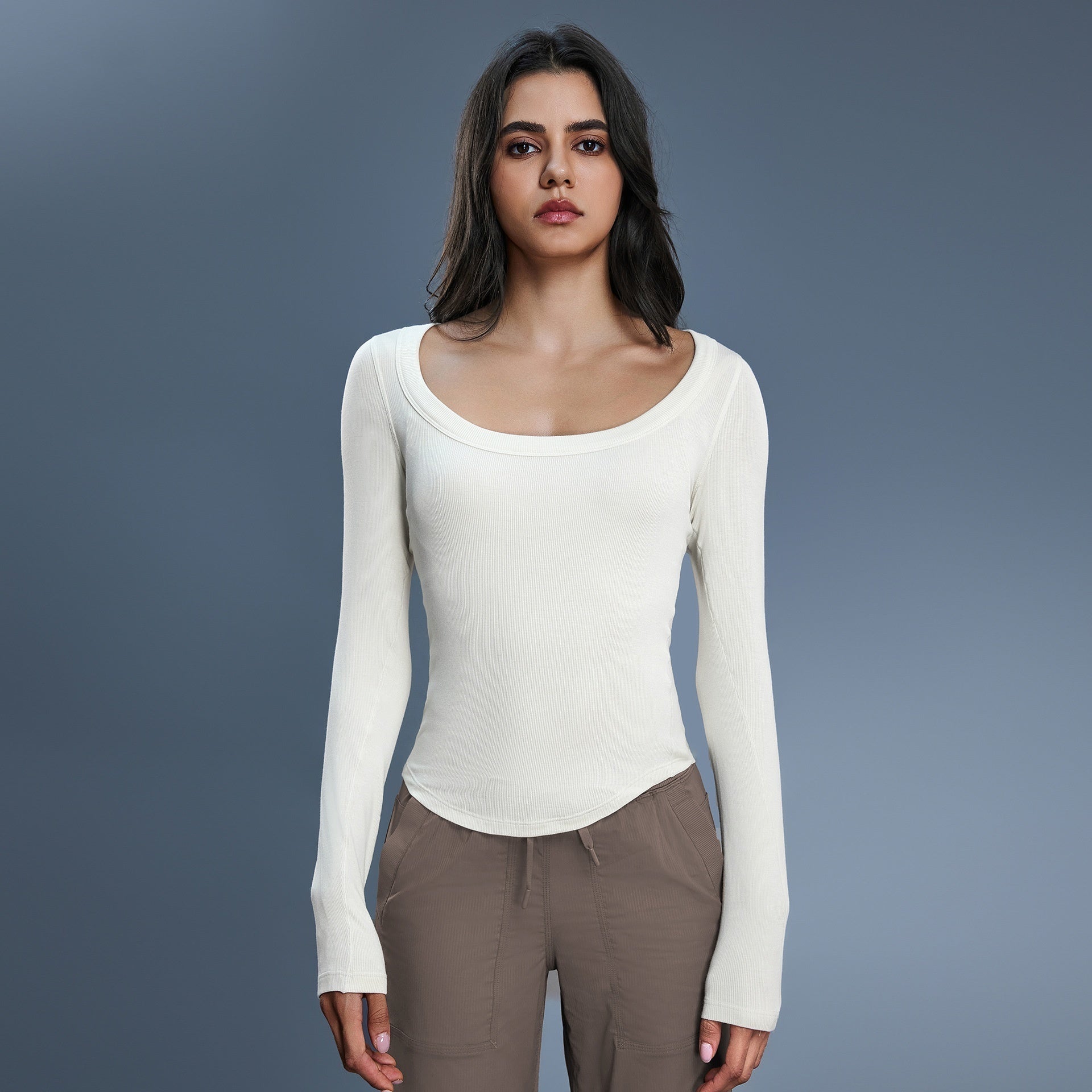 L5265# Women Long Sleeve Shirts