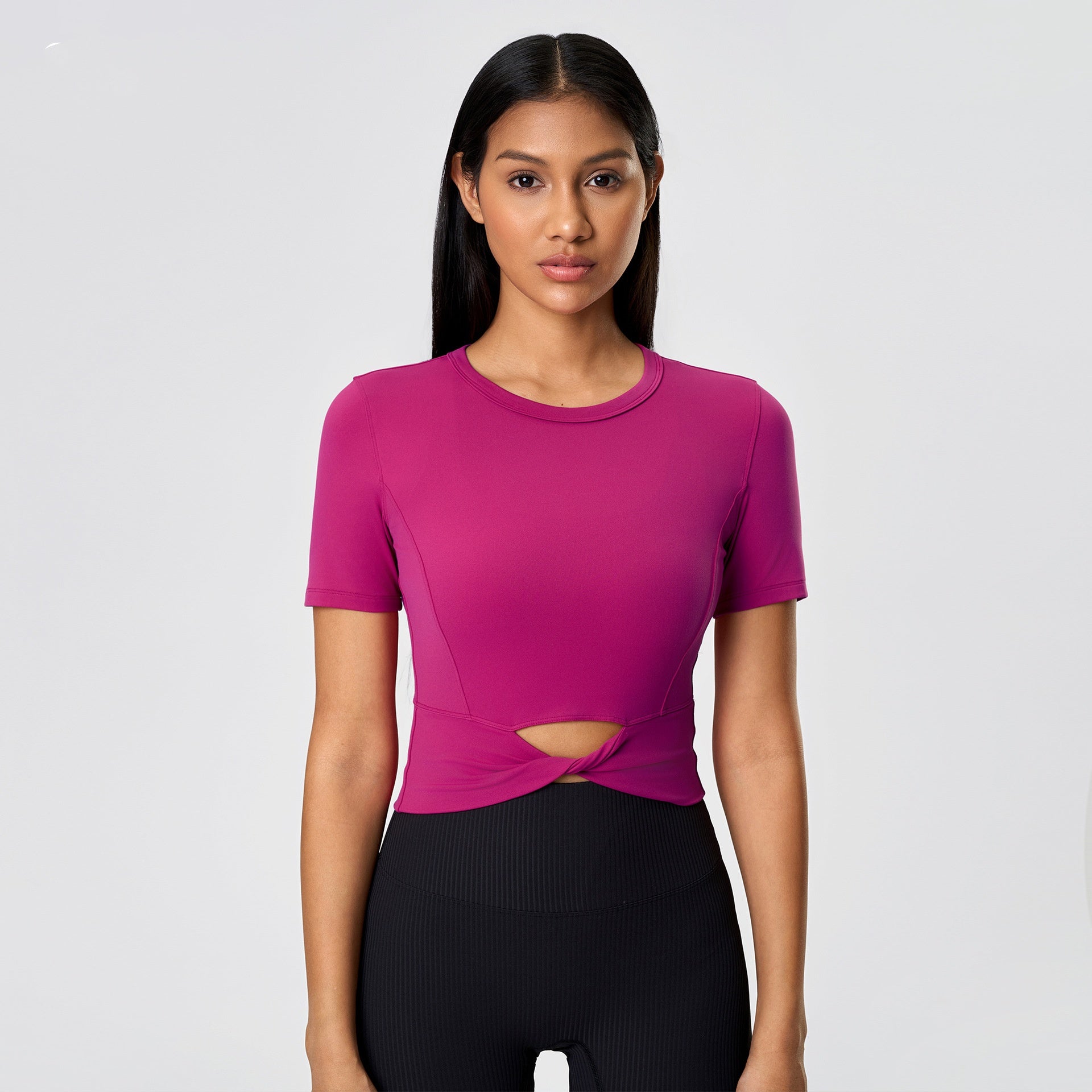 L4282# Women Yoga Shirts