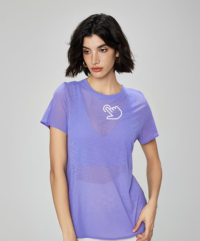 L2281#  Women Yoga Shirts