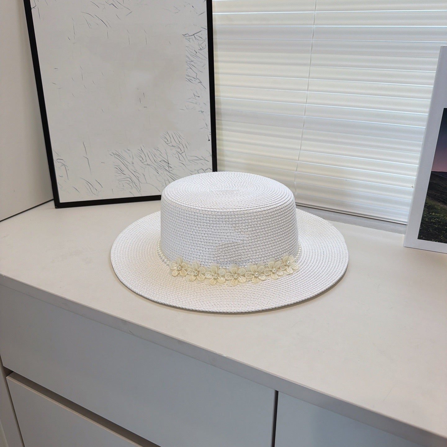 E7154#  Straw Hat