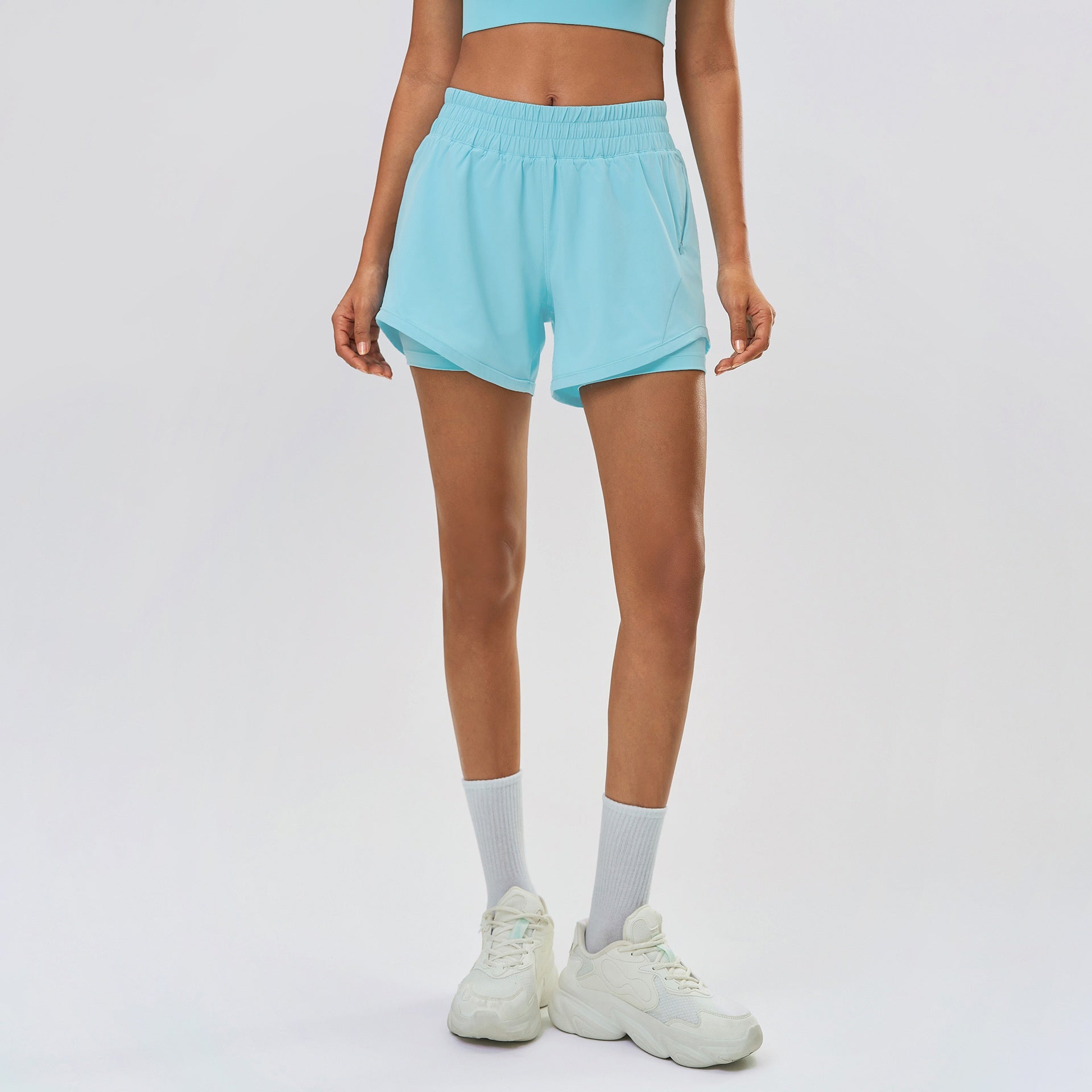 L4481#  Women Yoga Shorts