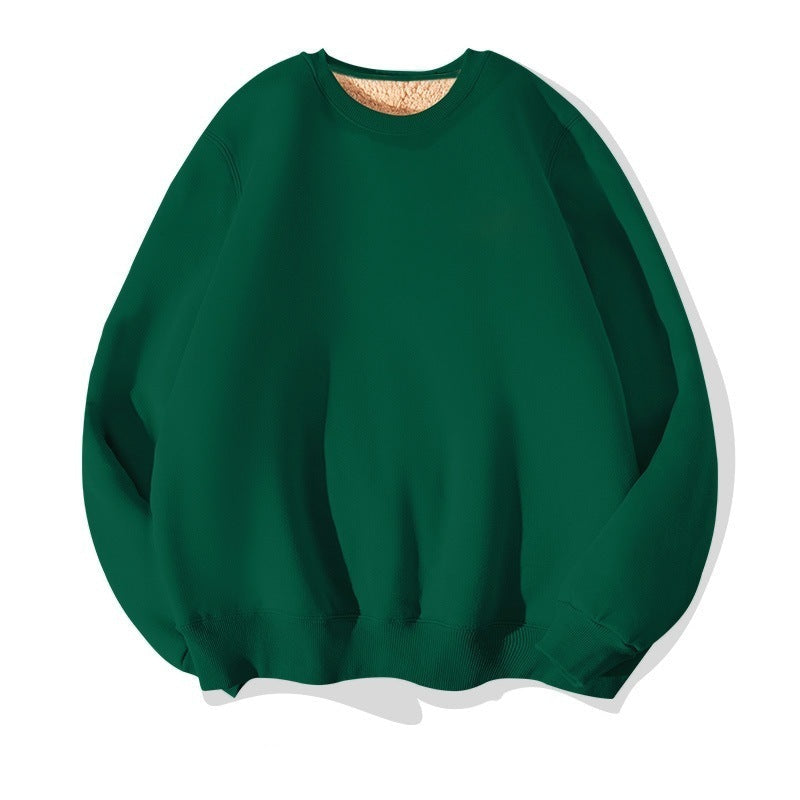 1460# A 3D LOGO Unisex Cotton Velvet Hoodie